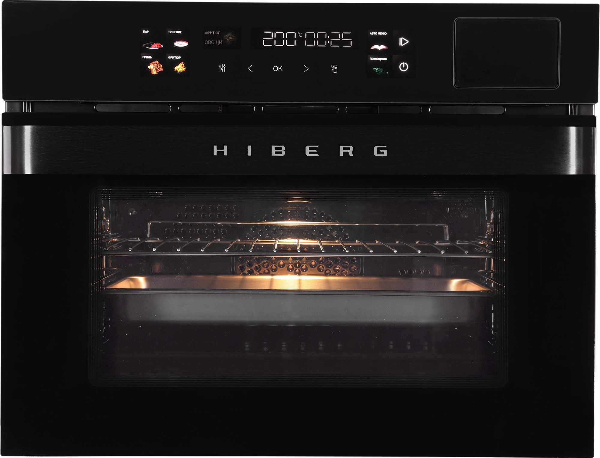 Духовой шкаф HIBERG S-VMF 5515 B SMART фото 1 в Ростове-на-Дону Духовой шкаф HIBERG S-VMF 5515 B SMART фото 1 в Ростове-на-Дону