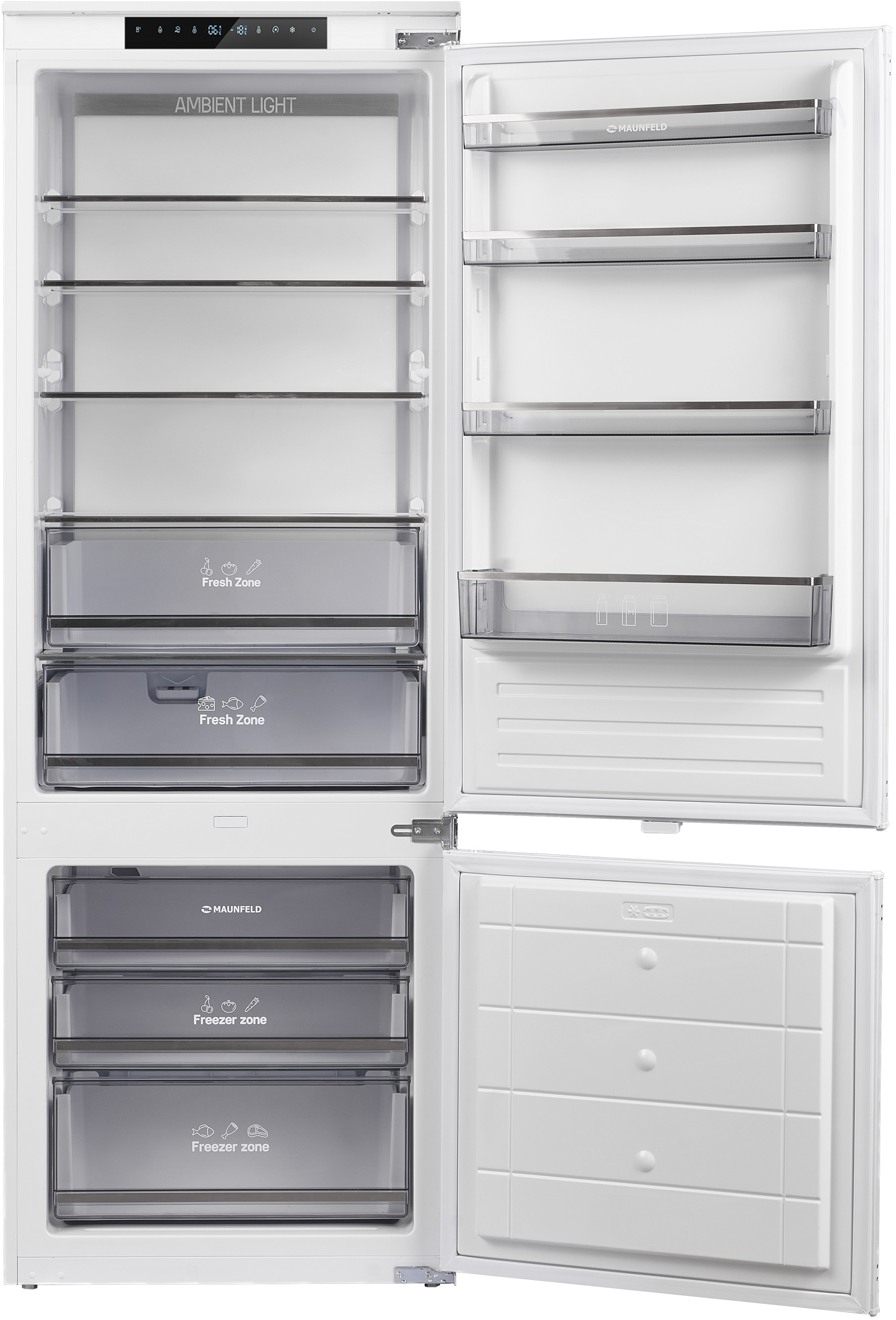 Холодильник MAUNFELD MBF19369NFWGR LUX Inverter фото 3 в Ростове-на-Дону Холодильник MAUNFELD MBF19369NFWGR LUX Inverter фото 3 в Ростове-на-Дону