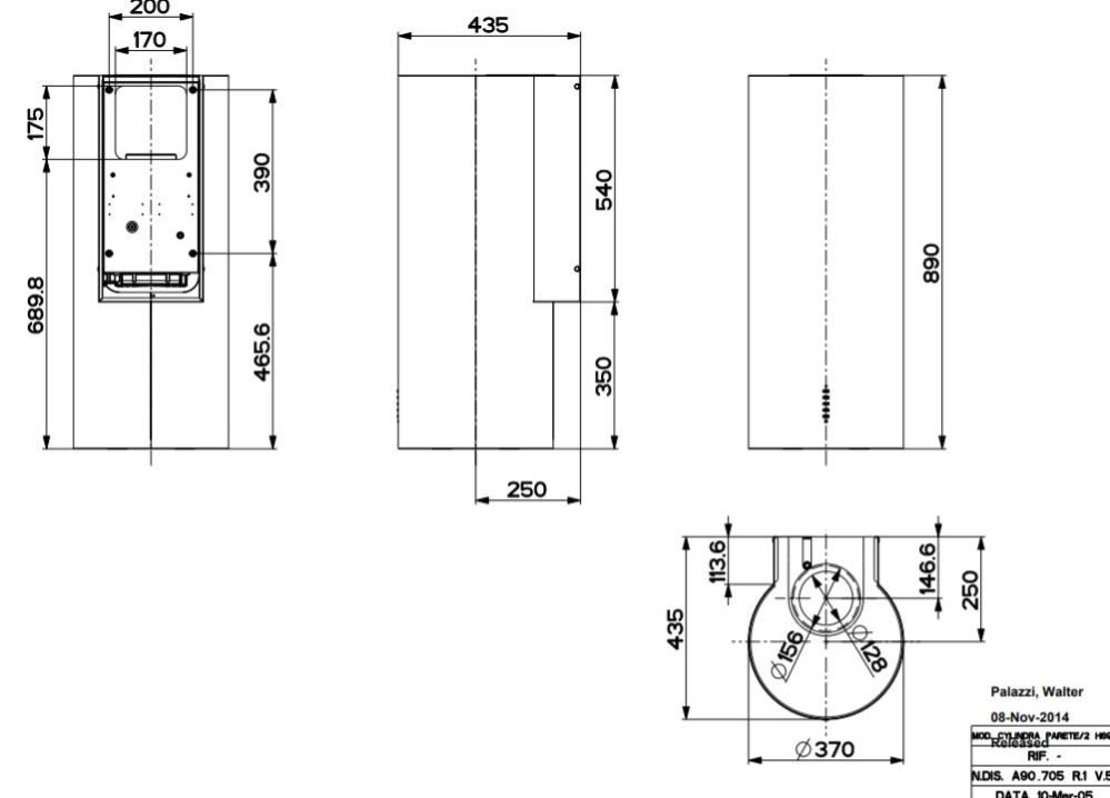 Вытяжка Faber CYLINDRA PLUS WH GLOSS A37 (арт.335.0492.565) фото 3 в Ростове-на-Дону Вытяжка Faber CYLINDRA PLUS WH GLOSS A37 (арт.335.0492.565) фото 3 в Ростове-на-Дону