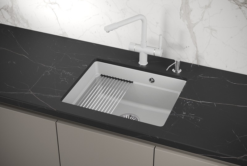 Мойка GRANULA Kitchen Space 5501U, АРКТИК фото 3 в Ростове-на-Дону