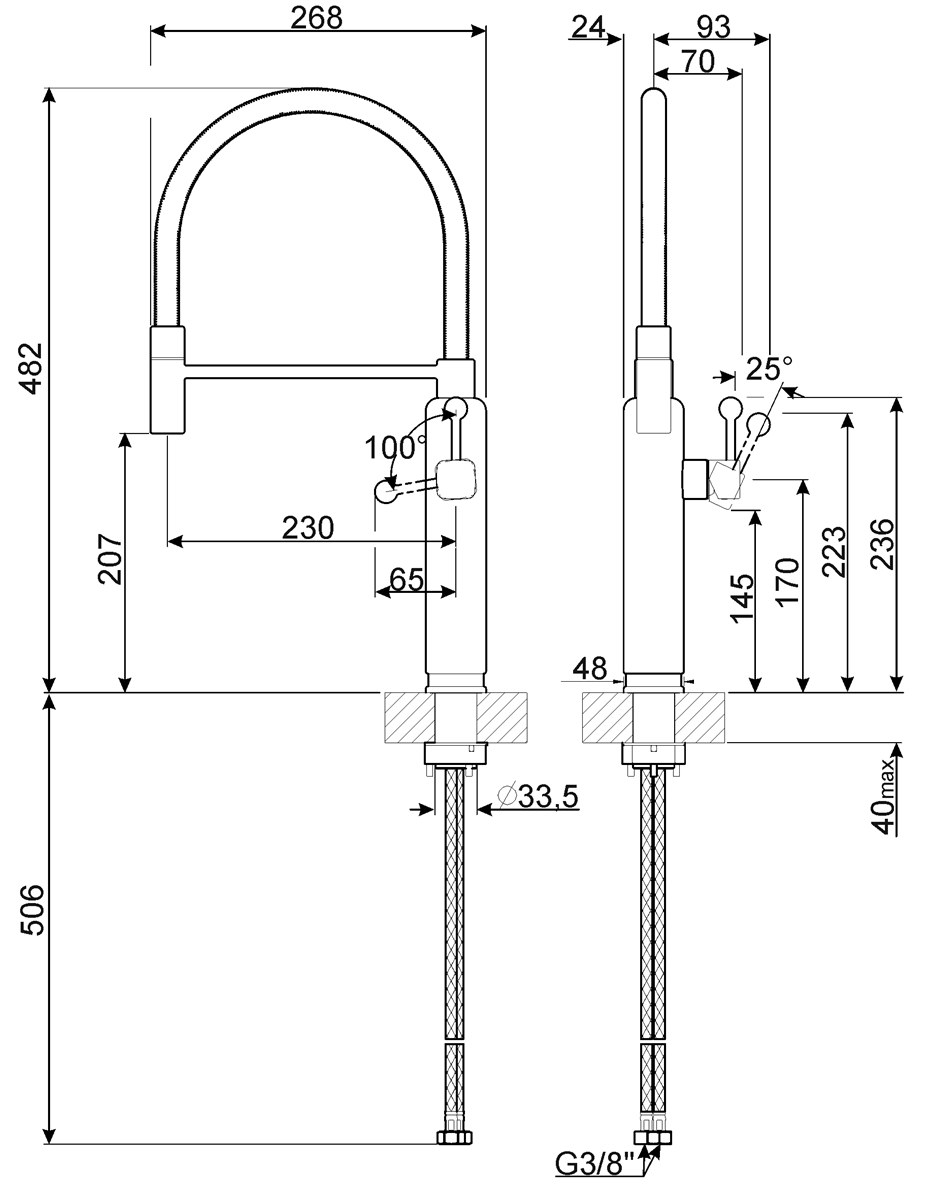 Смеситель Smeg MDF50RD фото 2 в Ростове-на-Дону