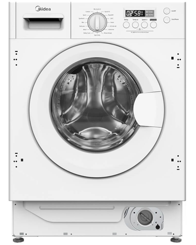 Встраиваемая стиральная машина Midea MFGLW80B/W в Ростове-на-Дону Встраиваемая стиральная машина Midea MFGLW80B/W в Ростове-на-Дону