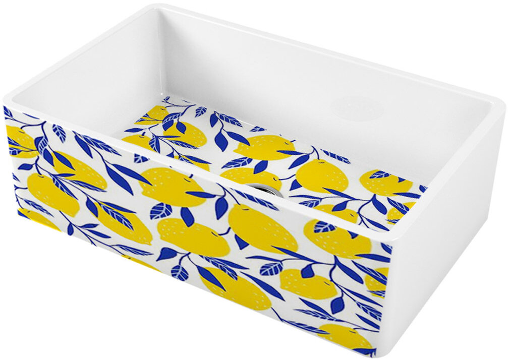 Кухонная мойка OMOIKIRI Mikura 76-Lemon Natceramic/white (арт.4993020) в Ростове-на-Дону