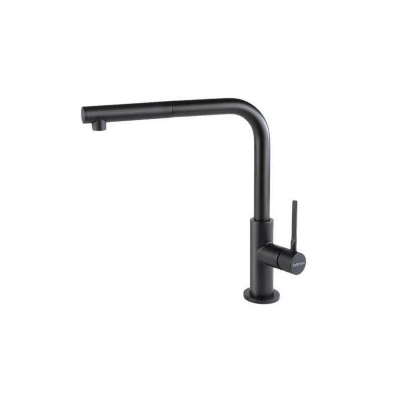 Смеситель Falmec TREVI CORNER MATT BLACK (однорычажный, матовый чёрный) в Ростове-на-Дону
