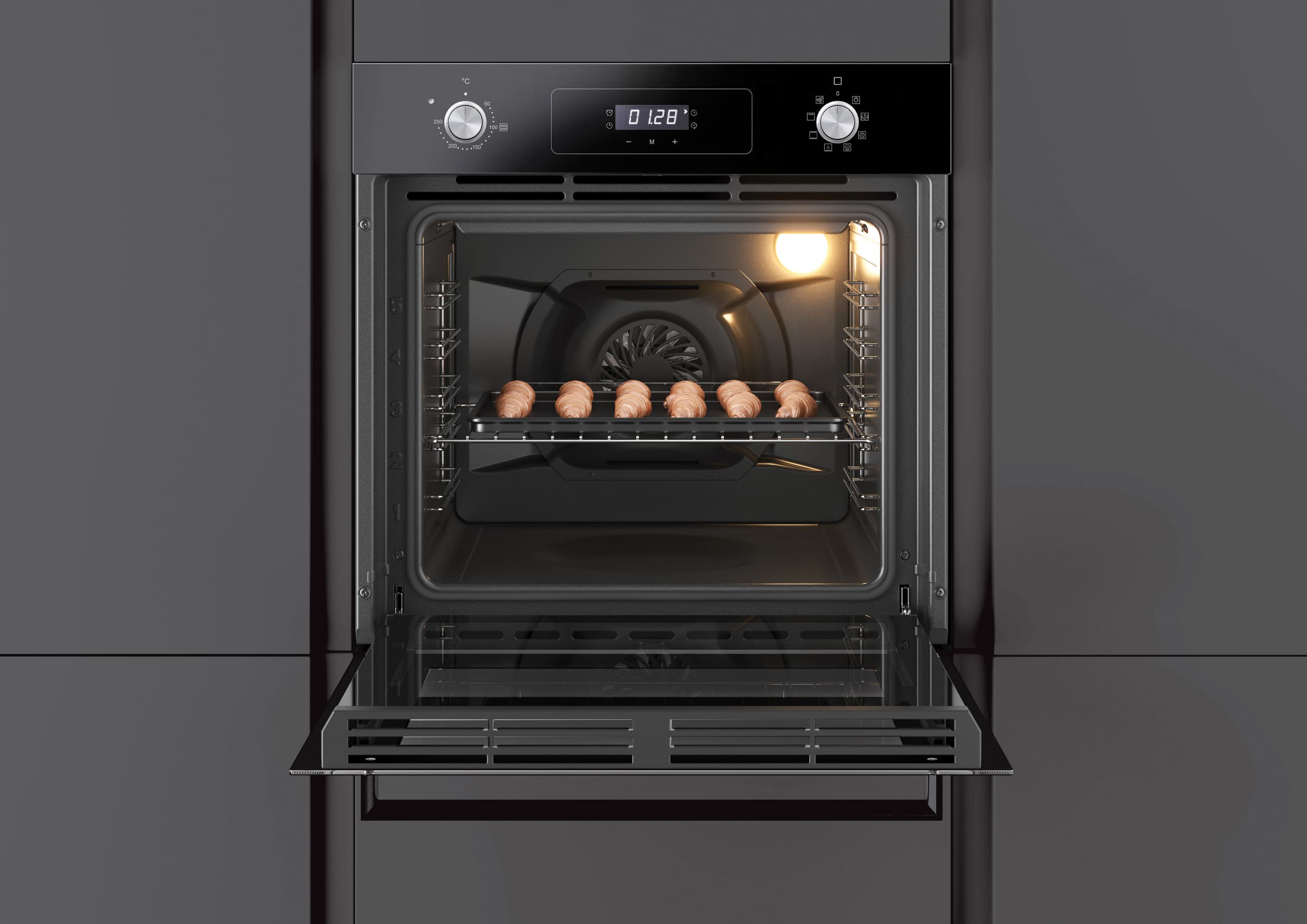 Духовой шкаф HAIER HOD-P08WGB фото 3 в Ростове-на-Дону