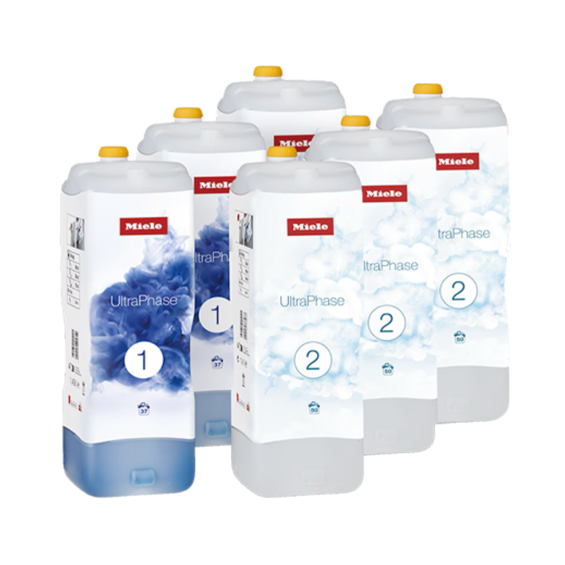 Жидкие моющие средства для стирки Miele UltraPhase 1+2, коробка 6 бутылок фото 2 в Ростове-на-Дону Жидкие моющие средства для стирки Miele UltraPhase 1+2, коробка 6 бутылок фото 2 в Ростове-на-Дону