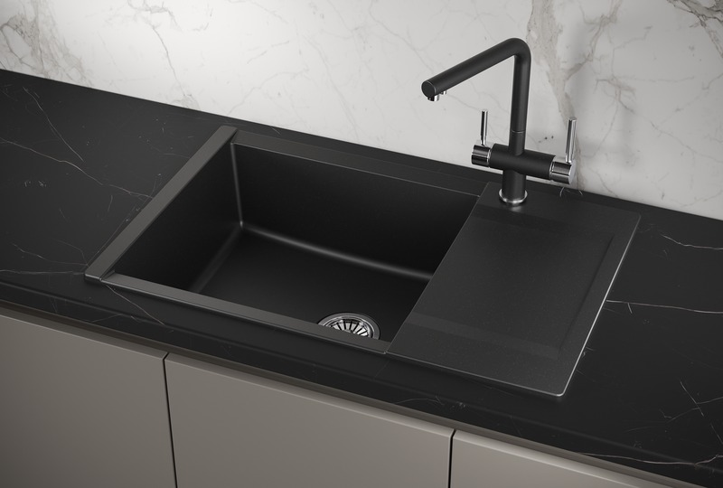 Мойка GRANULA Estetica 7807, ШВАРЦ фото 3 в Ростове-на-Дону