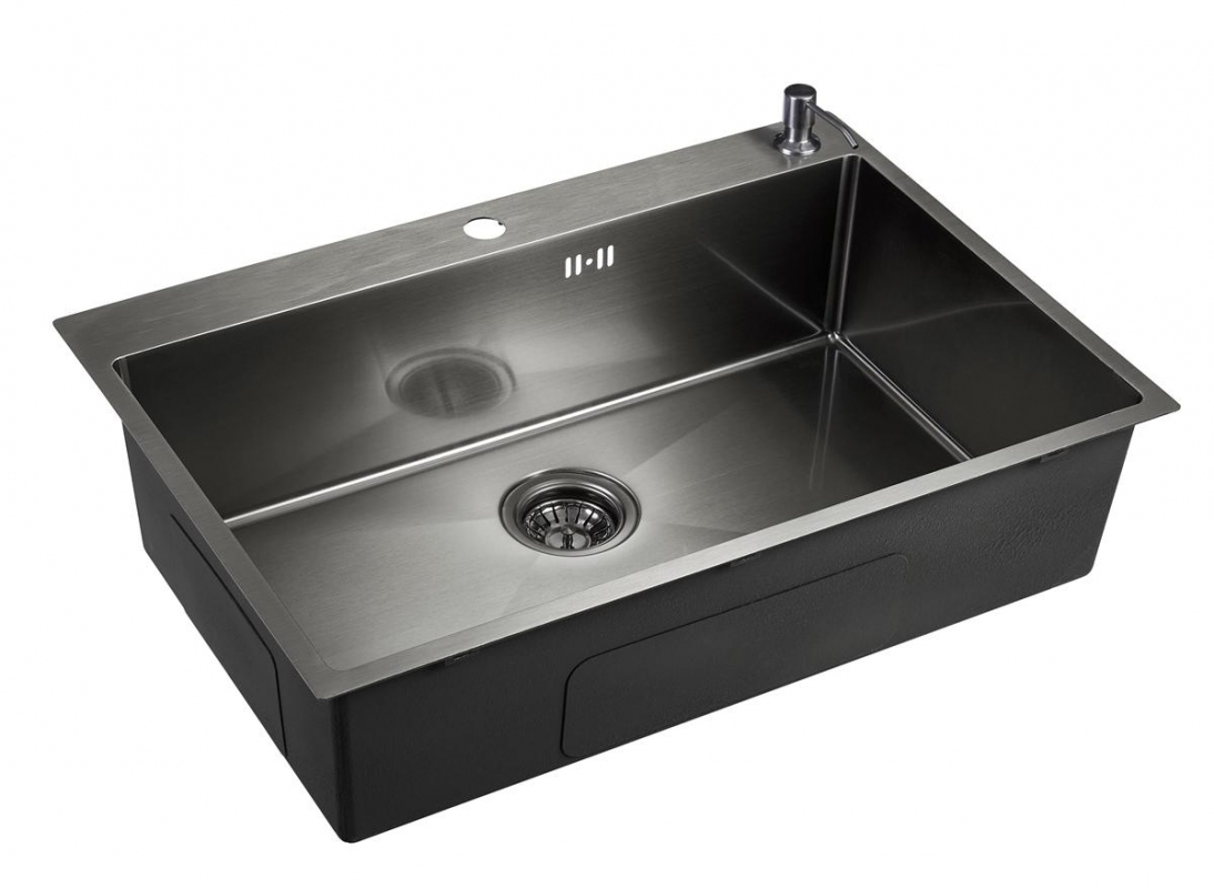 Мойка Emar EMB-125A PVD Nano Dark фото 1 в Ростове-на-Дону Мойка Emar EMB-125A PVD Nano Dark фото 1 в Ростове-на-Дону