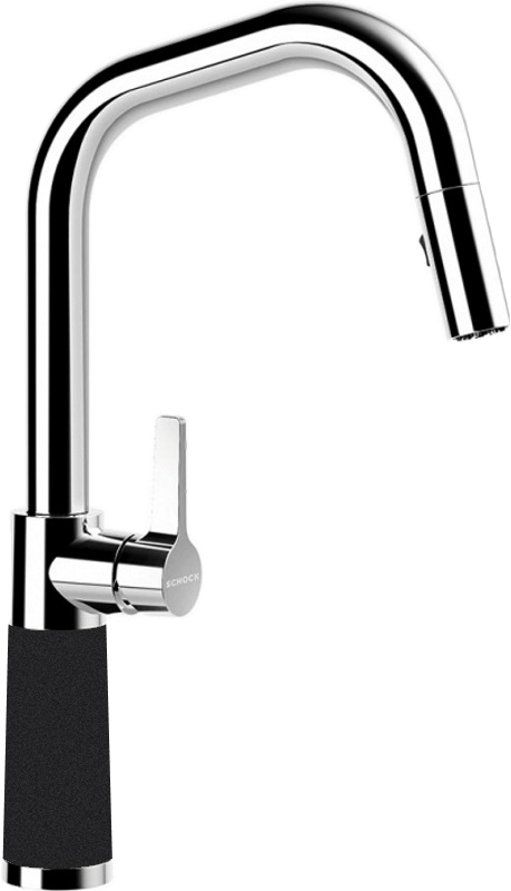 Смеситель Schock SC-530-D , Cristadur хром/магма фото 1 в Ростове-на-Дону