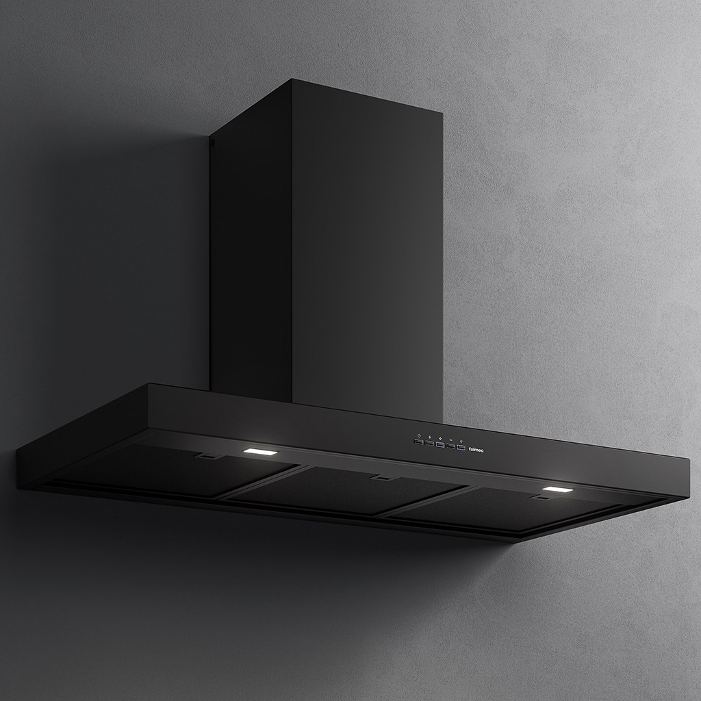 Вытяжка Falmec MERCURIO EVO 90 BLACK Dialog System фото 2 в Ростове-на-Дону