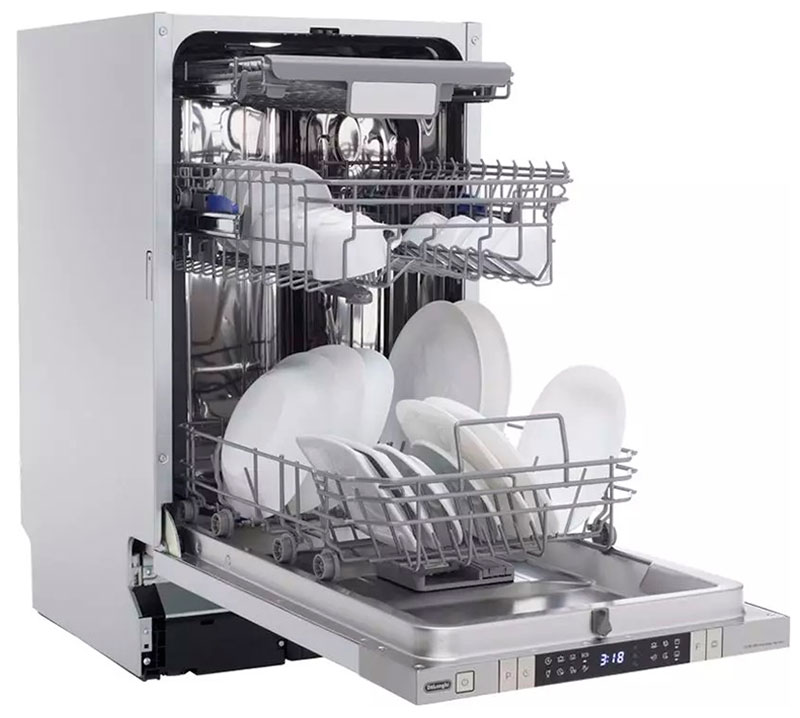 Встраиваемая посудомоечная машина DeLonghi DDW08S Aquamarine eco фото 3 в Ростове-на-Дону