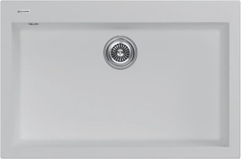 Мойка кухонная KUCHENSTERN OBEN 80 205WH20 Белый фото 1 в Ростове-на-Дону Мойка кухонная KUCHENSTERN OBEN 80 205WH20 Белый фото 1 в Ростове-на-Дону