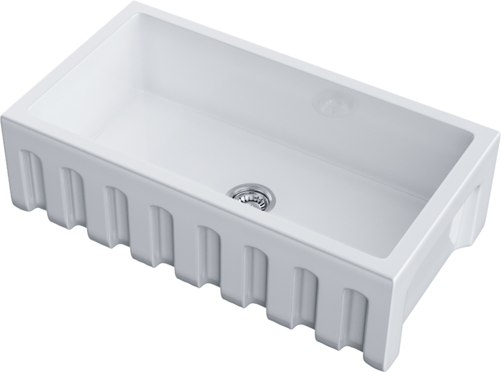 Кухонная мойка OMOIKIRI Mikura 83-WH Glossy Natceramic/белый (арт.4993259) фото 2 в Ростове-на-Дону