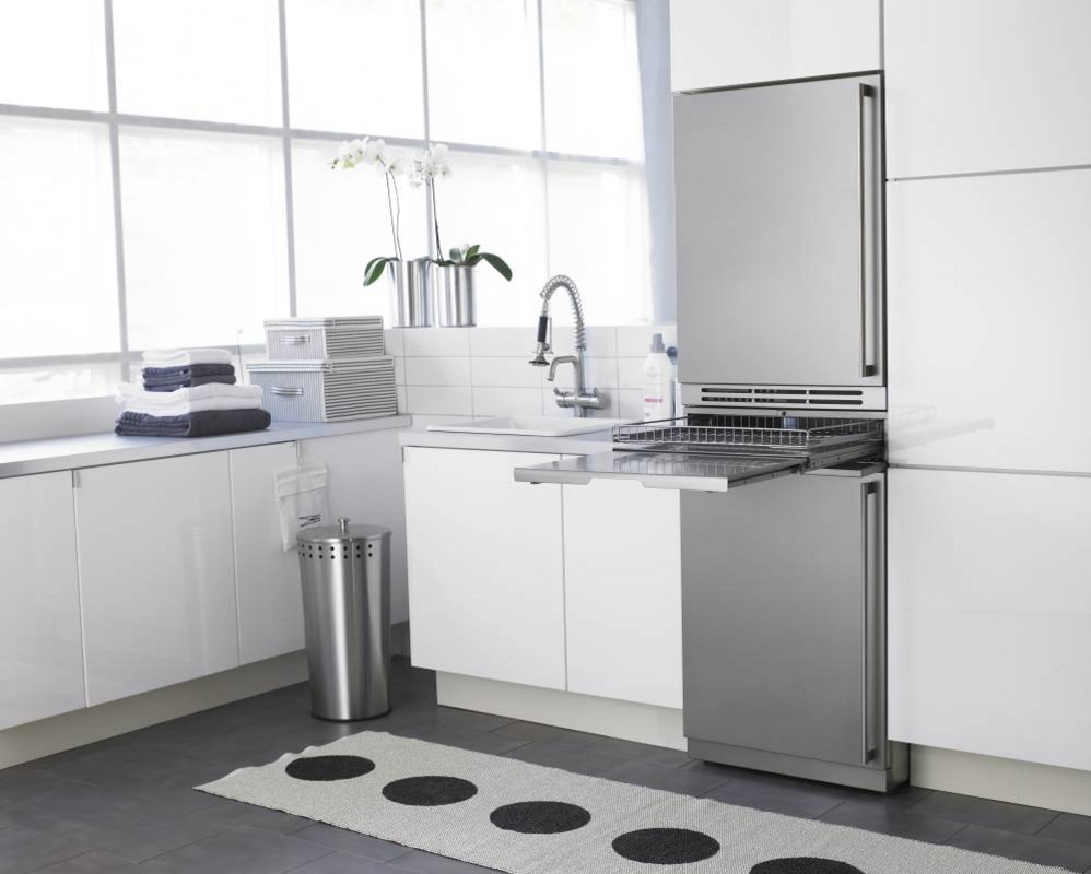 Выдвижная полка с корзиной для белья Asko HDB115T фото 1 в Ростове-на-Дону