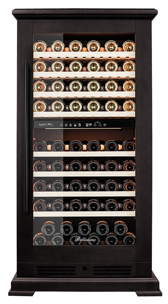 Винный холодильник Meyvel MV99PRO-KBT2 (Тёмный шоколад) фото 2 в Ростове-на-Дону Винный холодильник Meyvel MV99PRO-KBT2 (Тёмный шоколад) фото 2 в Ростове-на-Дону