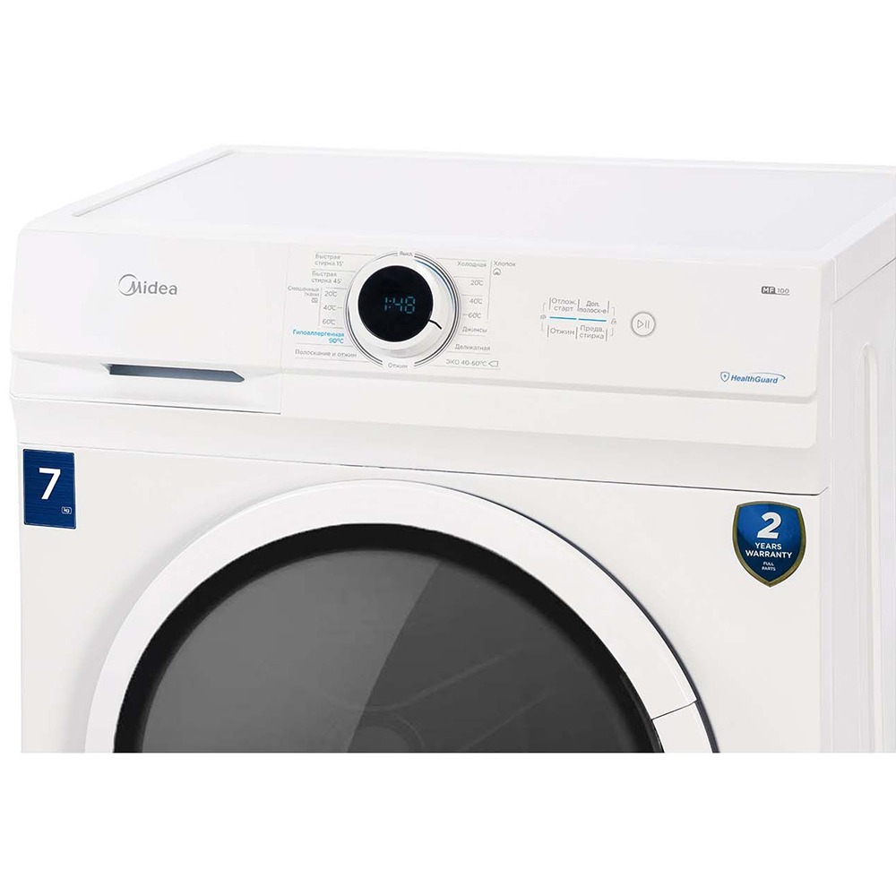 Стиральная машина Midea MF100W70/W фото 4 в Ростове-на-Дону