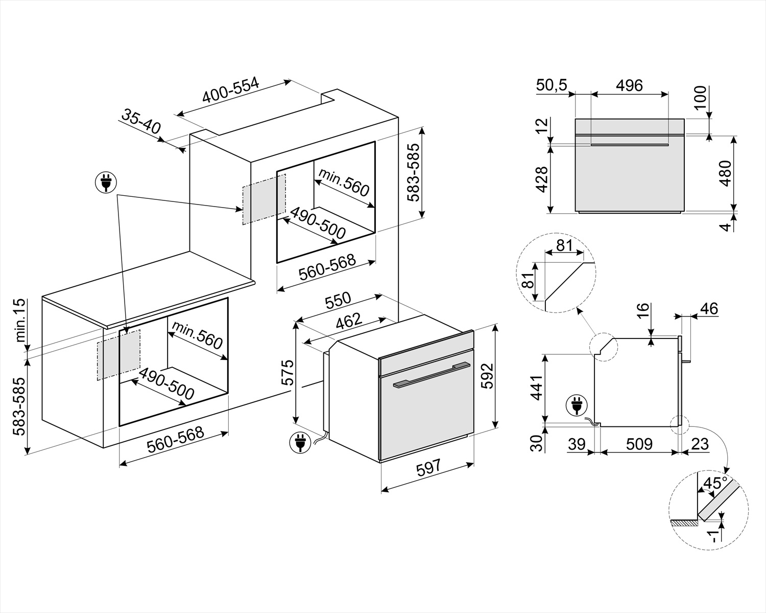 Духовой шкаф  SMEG SO6104S4PG фото 4 в Ростове-на-Дону