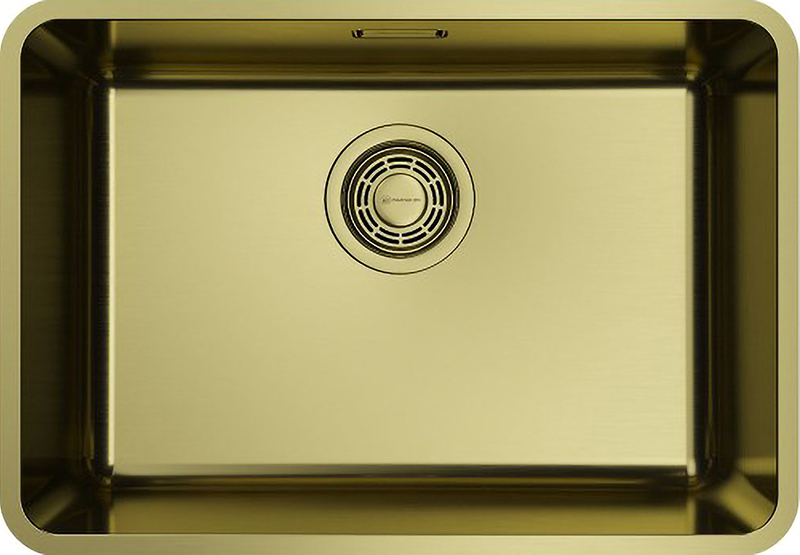Кухонная мойка OMOIKIRI Omi 53-U/I-LG Ultra Mini нерж.сталь/светлое золото в Ростове-на-Дону
