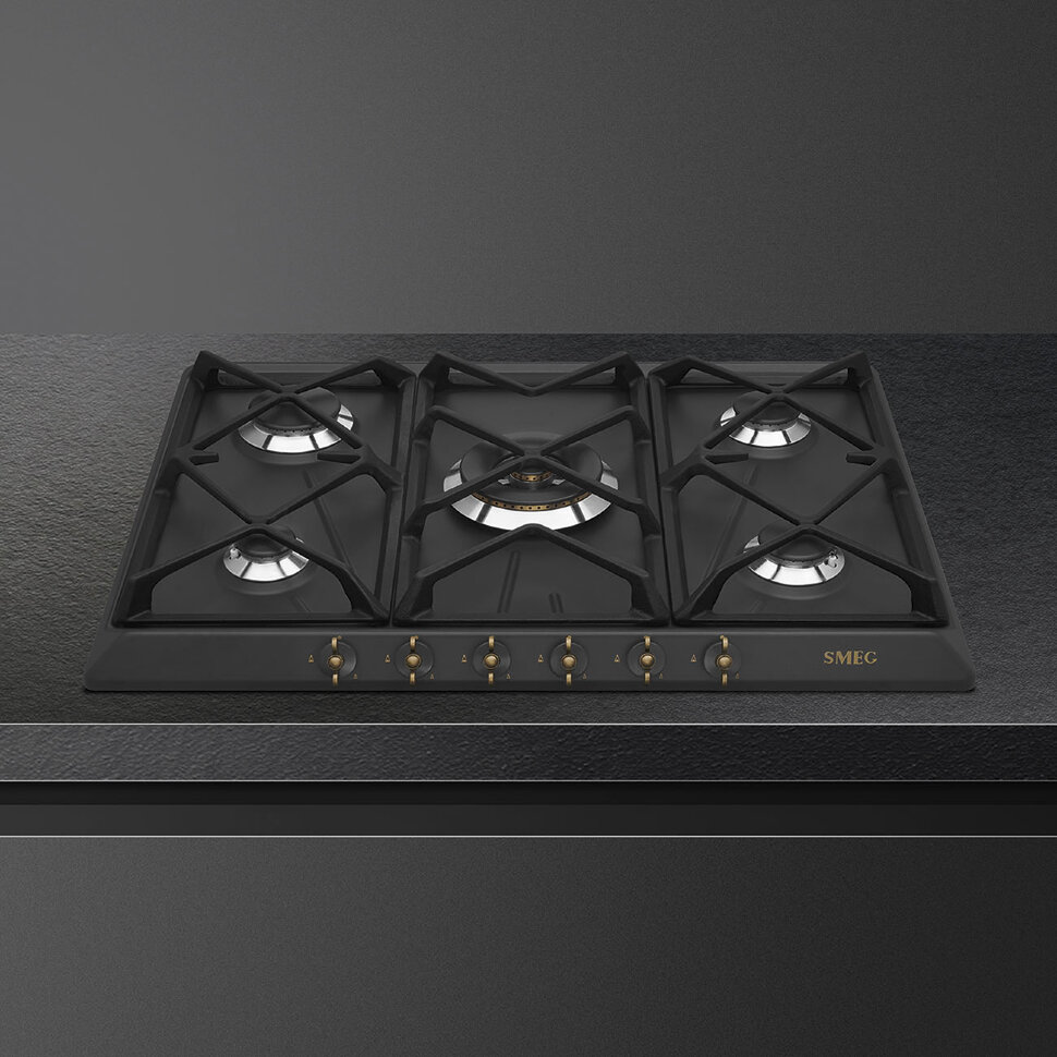 Варочная поверхность Smeg SRV876AOGH Coloniale фото 2 в Ростове-на-Дону Варочная поверхность Smeg SRV876AOGH Coloniale фото 2 в Ростове-на-Дону