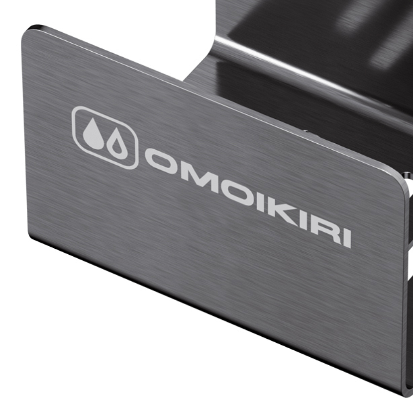 Держатель для губки Omoikiri SH-01-GM нерж.сталь/вороненая сталь фото 3 в Ростове-на-Дону