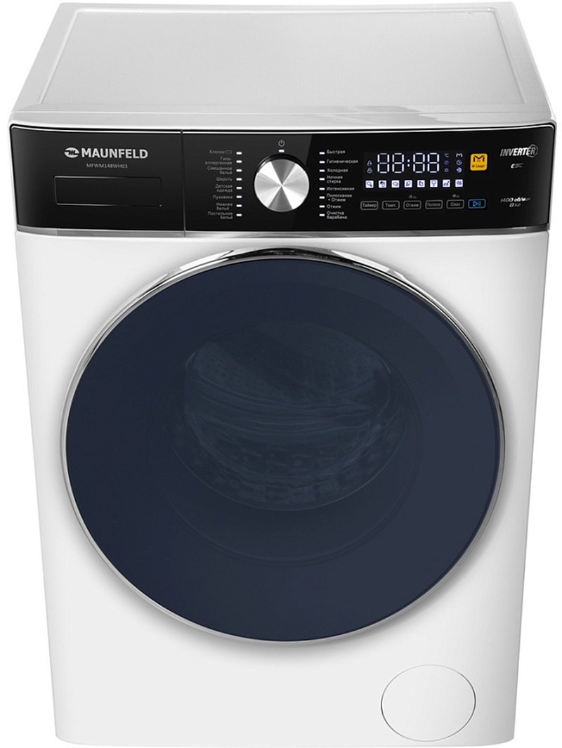 Стиральная машина Maunfeld MFWM148WH03 фото 3 в Ростове-на-Дону Стиральная машина Maunfeld MFWM148WH03 фото 3 в Ростове-на-Дону