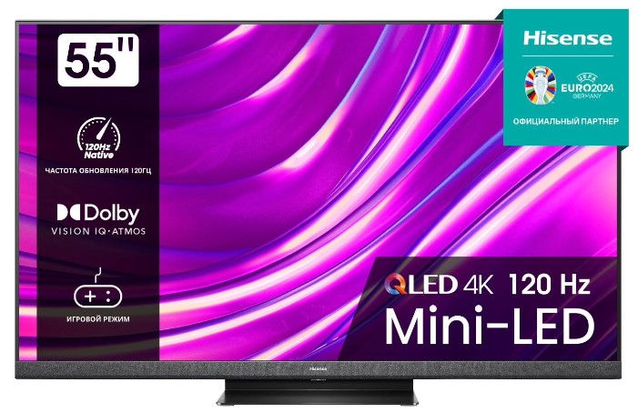 Телевизор Hisense 55U8HQ фото 1 в Ростове-на-Дону