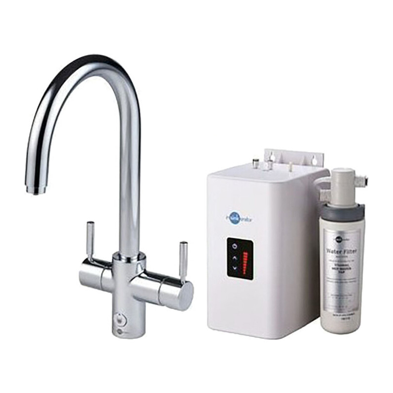 Смеситель InSinkErator J хром + бак с фильтром и кипячением фото 1 в Ростове-на-Дону