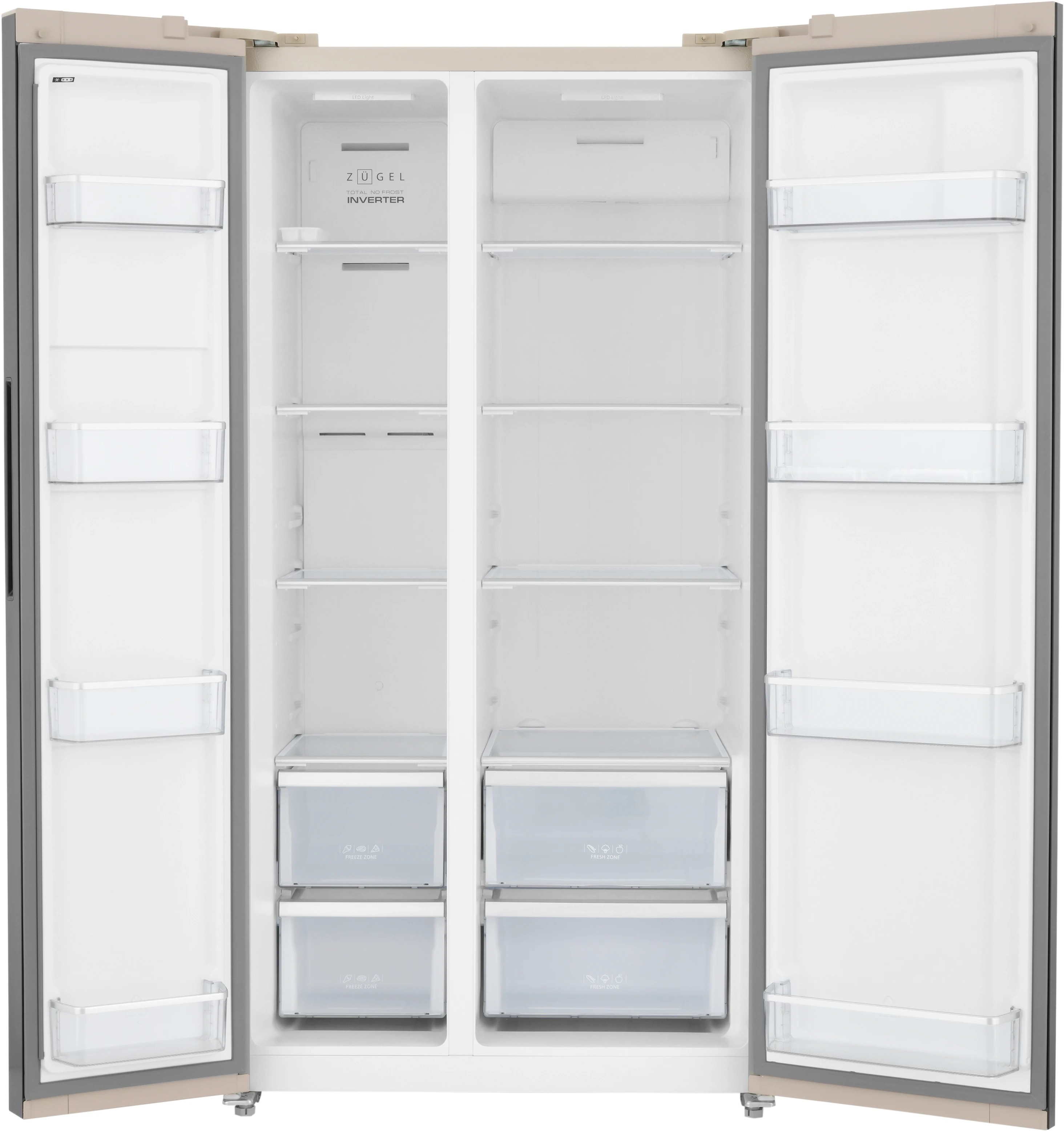 Холодильник ZÜGEL ZRSS630C фото 2 в Ростове-на-Дону Холодильник ZÜGEL ZRSS630C фото 2 в Ростове-на-Дону