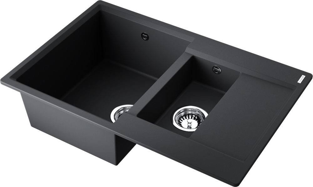 Мойка Daisen 78-2T-BL Tetogranit/черный(арт.4993535) фото 2 в Ростове-на-Дону Мойка Daisen 78-2T-BL Tetogranit/черный(арт.4993535) фото 2 в Ростове-на-Дону