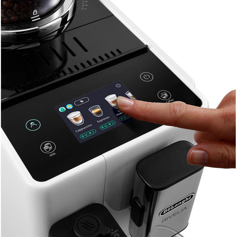 Кофемашина DeLonghi EXAM440.55.W Rivelia Perfetto фото 3 в Ростове-на-Дону Кофемашина DeLonghi EXAM440.55.W Rivelia Perfetto фото 3 в Ростове-на-Дону
