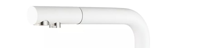 Смеситель Paulmark SKALEN Sk213020-WH белый матовый фото 3 в Ростове-на-Дону