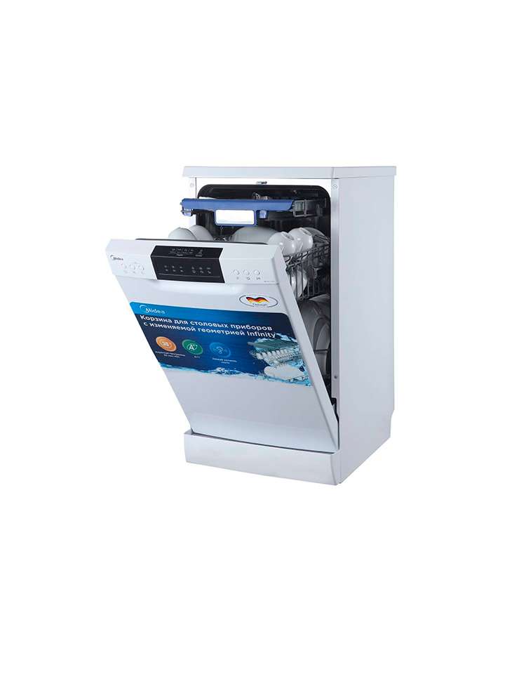 Посудомоечная машина Midea MFD45S110W фото 6 в Ростове-на-Дону