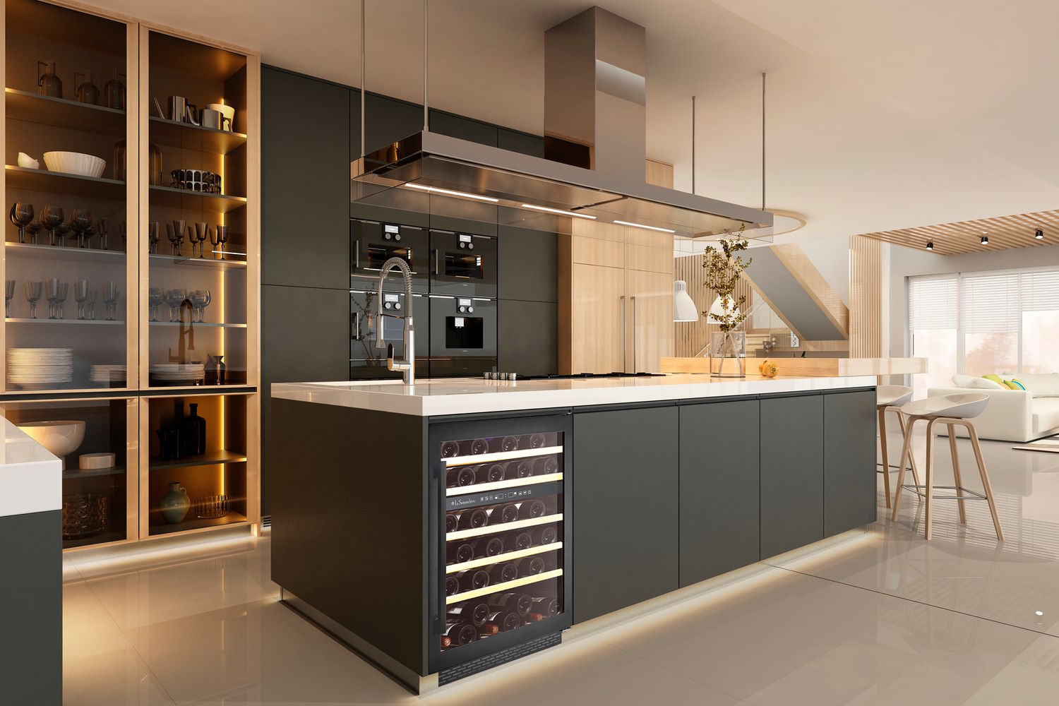 Винный холодильник LaSommeliere LSBU51DB2 фото 2 в Ростове-на-Дону