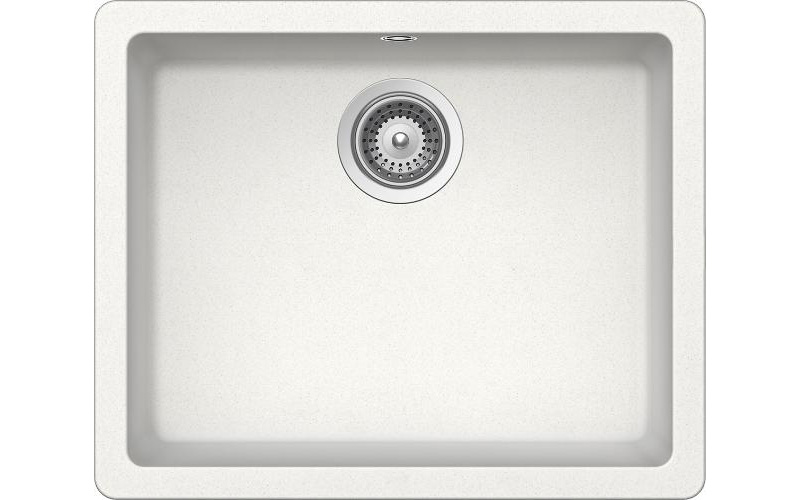 Мойка SCHOCK  Quadro 60 Cristalite 550x430 (подстольный монтаж) альпина в Ростове-на-Дону