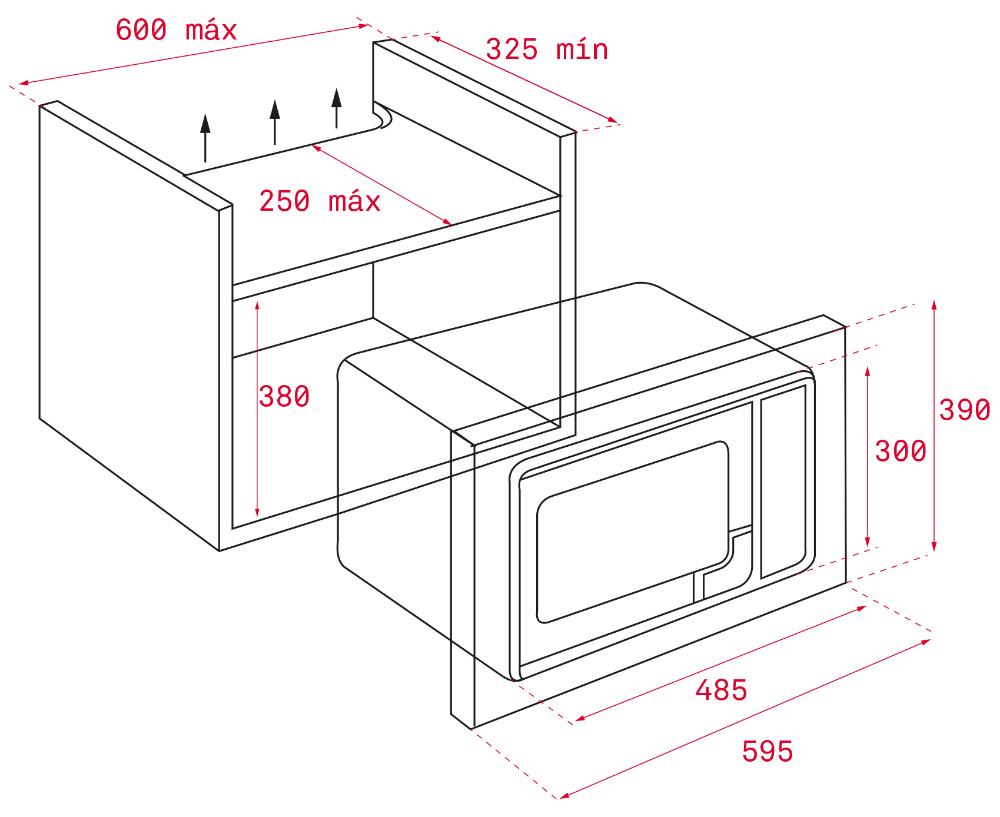 Встраиваемая микроволновая печь Teka ML 820 BIS WH WHITE фото 2 в Ростове-на-Дону