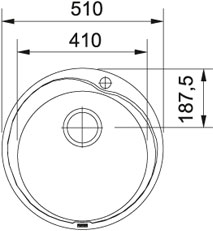 Мойка Franke ROL 610-41 3.5",кругл.,б/в (арт.101.0000.562) фото 2 в Ростове-на-Дону
