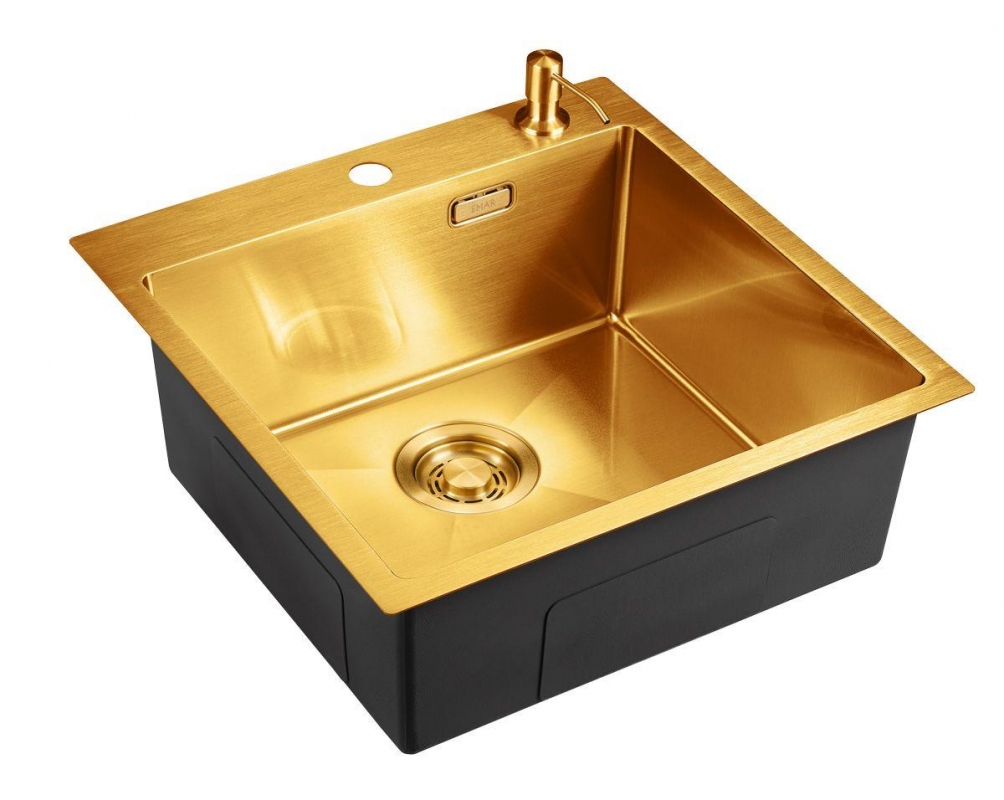 Мойка Emar EMB-117A PVD Nano Golden фото 1 в Ростове-на-Дону Мойка Emar EMB-117A PVD Nano Golden фото 1 в Ростове-на-Дону