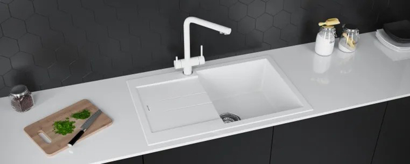 Мойка кухонная KUCHENSTERN PLAT 50 206WH20 Белый фото 2 в Ростове-на-Дону