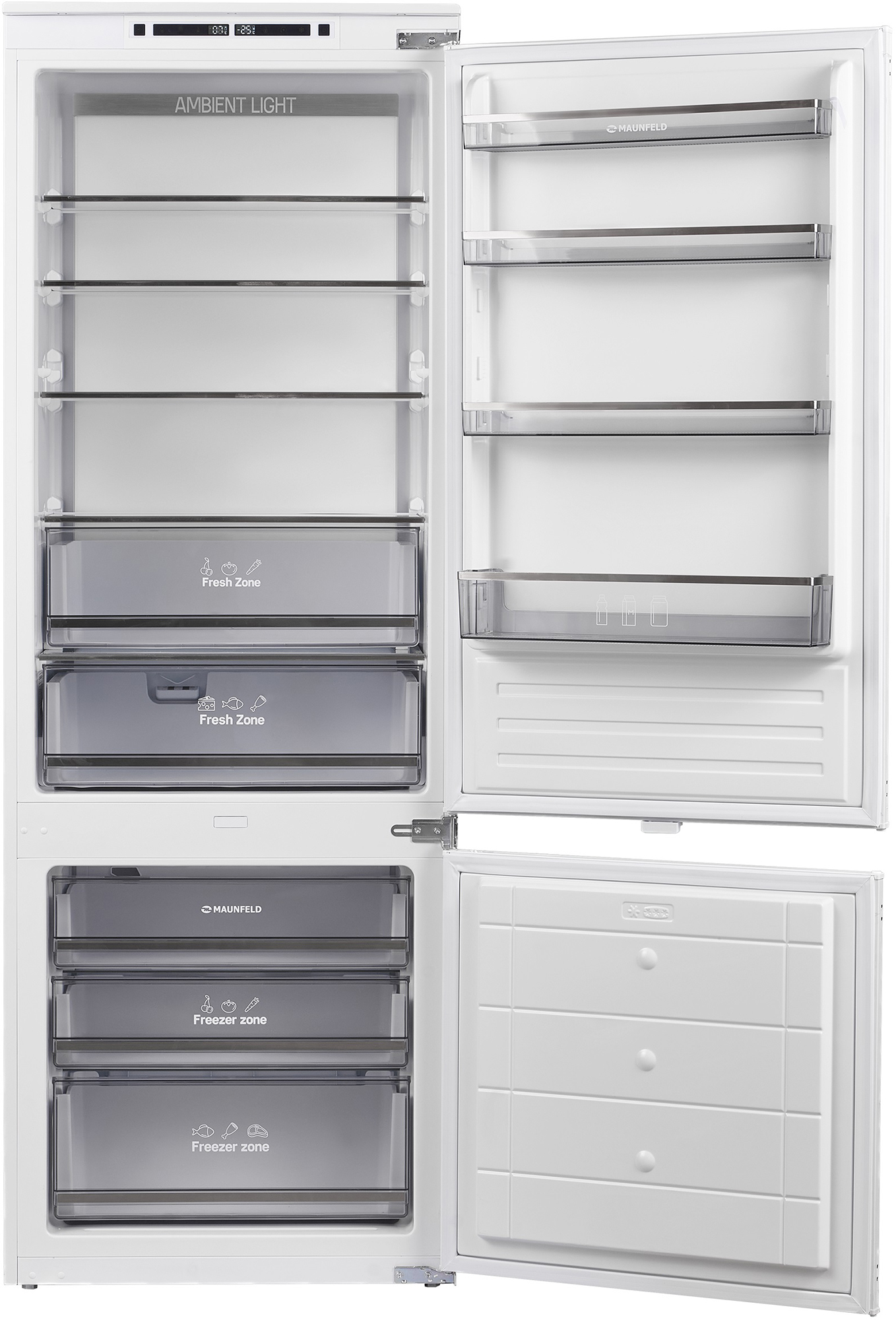 Холодильник MAUNFELD MBF193NFW1GR Inverter фото 2 в Ростове-на-Дону