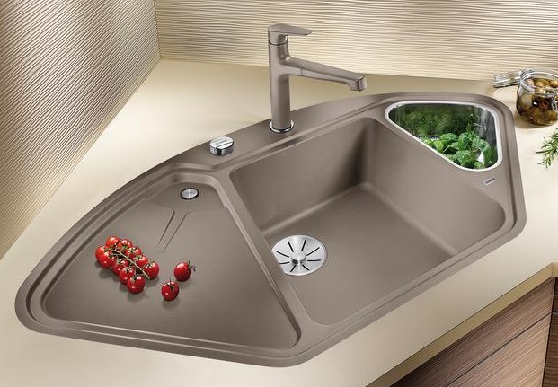 Мойка Blanco DELTA II-F SILGRANIT клапан-автомат InFino® в Ростове-на-Дону