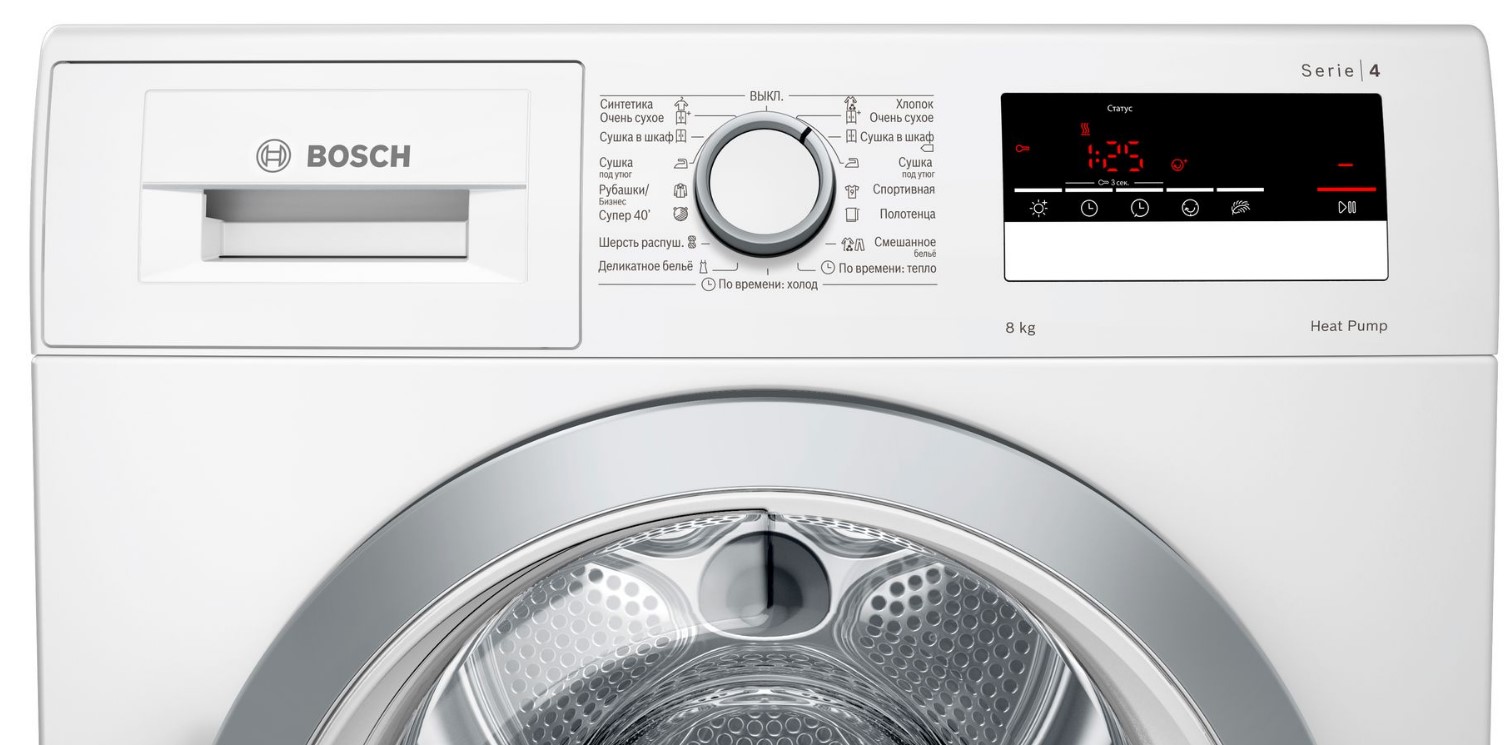 Сушильная машина Bosch WTR85V20OE фото 3 в Ростове-на-Дону