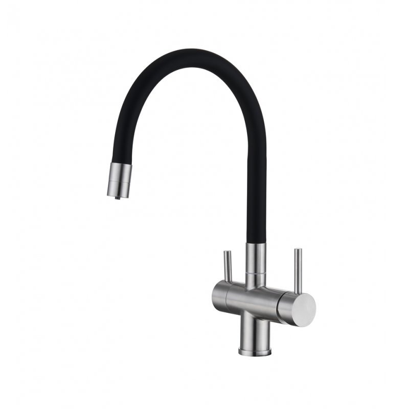 Смеситель Emar ЕС - 3015 satin фото 1 в Ростове-на-Дону