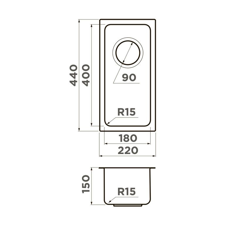 Кухонная мойка OMOIKIRI Tadzava 22-U/I-IN ULTRA 15 нерж.сталь/нержавеющая сталь (арт.4997112) фото 2 в Ростове-на-Дону Кухонная мойка OMOIKIRI Tadzava 22-U/I-IN ULTRA 15 нерж.сталь/нержавеющая сталь (арт.4997112) фото 2 в Ростове-на-Дону
