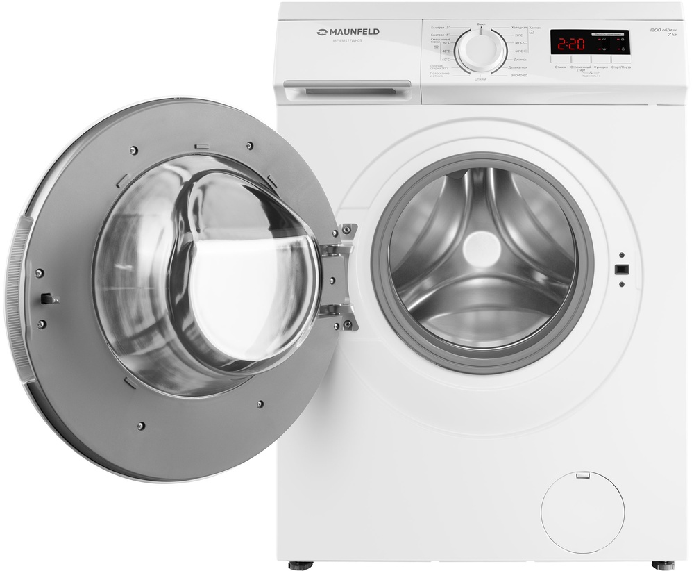 Стиральная машина Maunfeld MFWM127WH05 фото 2 в Ростове-на-Дону Стиральная машина Maunfeld MFWM127WH05 фото 2 в Ростове-на-Дону