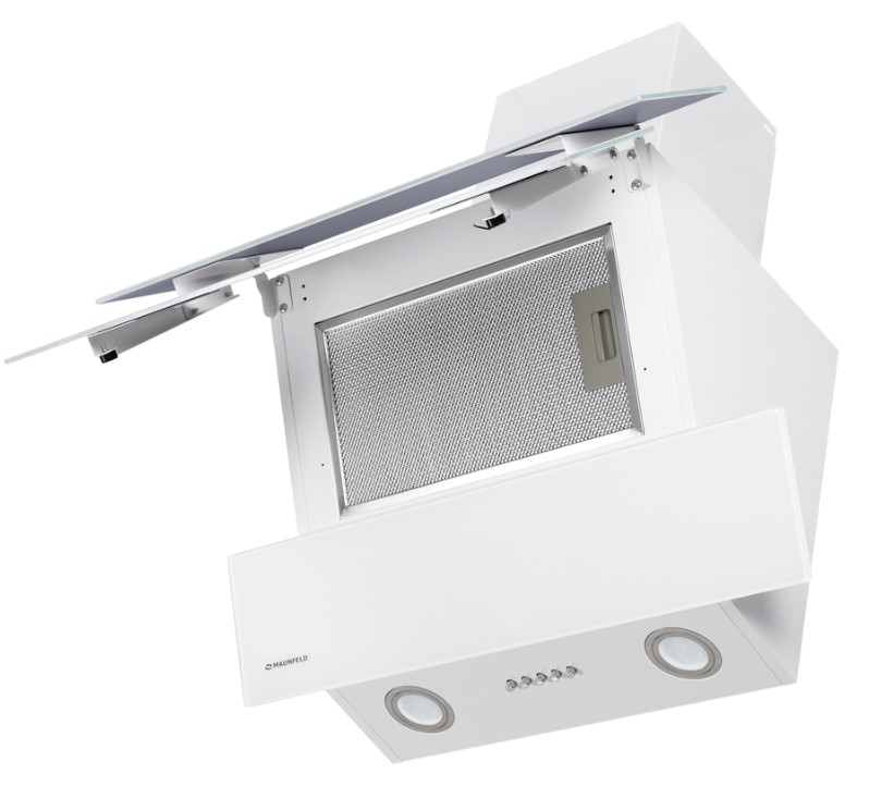 Вытяжка Maunfeld CASCADA PUSH 50 Glass White фото 7 в Ростове-на-Дону