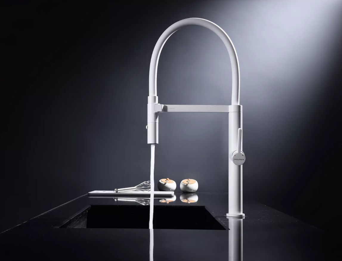 Смеситель Paulmark LEADER Le214101-WH белый матовый фото 3 в Ростове-на-Дону Смеситель Paulmark LEADER Le214101-WH белый матовый фото 3 в Ростове-на-Дону