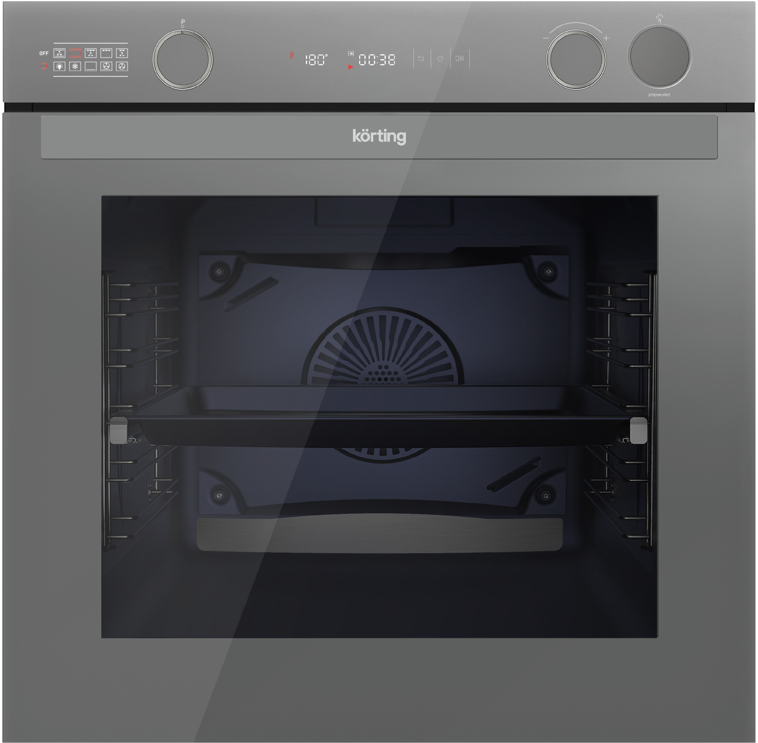 Духовой шкаф Korting OKB 61061 SQGGr фото 1 в Ростове-на-Дону Духовой шкаф Korting OKB 61061 SQGGr фото 1 в Ростове-на-Дону