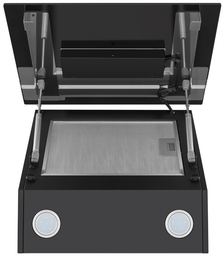 Вытяжка Maunfeld MEDWAY 50 Glass Black/Stripe Inox фото 3 в Ростове-на-Дону Вытяжка Maunfeld MEDWAY 50 Glass Black/Stripe Inox фото 3 в Ростове-на-Дону