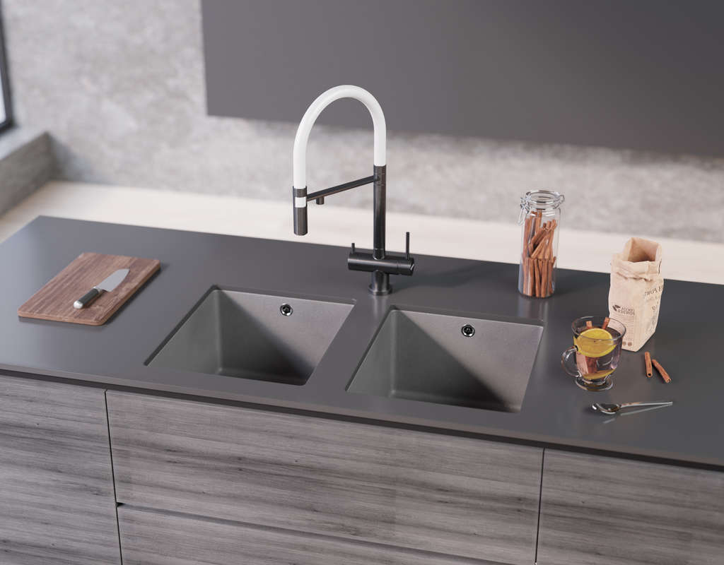 Кухонная мойка OMOIKIRI Bosen 38-U-PL(арт.4993230) фото 3 в Ростове-на-Дону