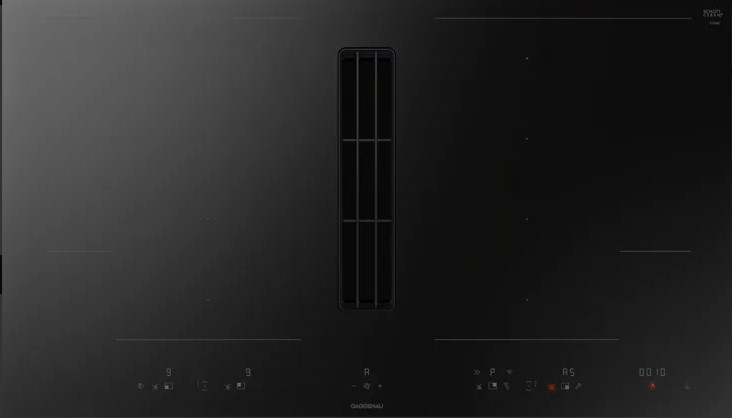 Индукционная стеклокерамич. панель с вытяжкой Gaggenau CV492105 фото 1 в Ростове-на-Дону